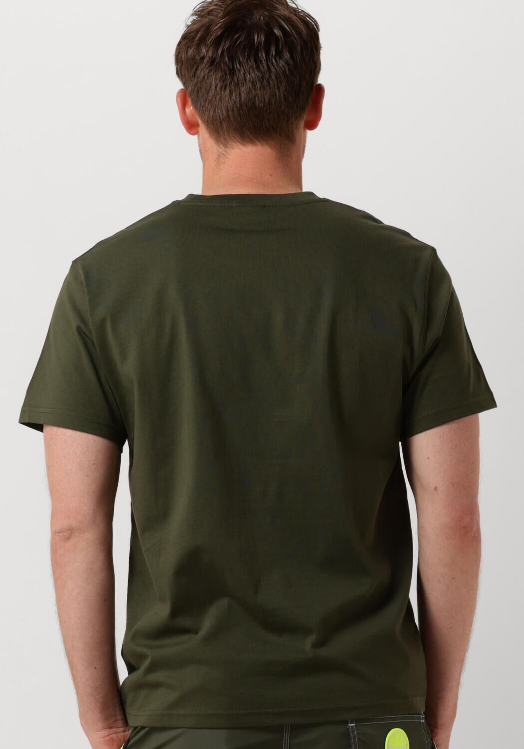SUNDEK Heren Polo's & T-shirts M4s100 New Simeon Logo Donkergroen