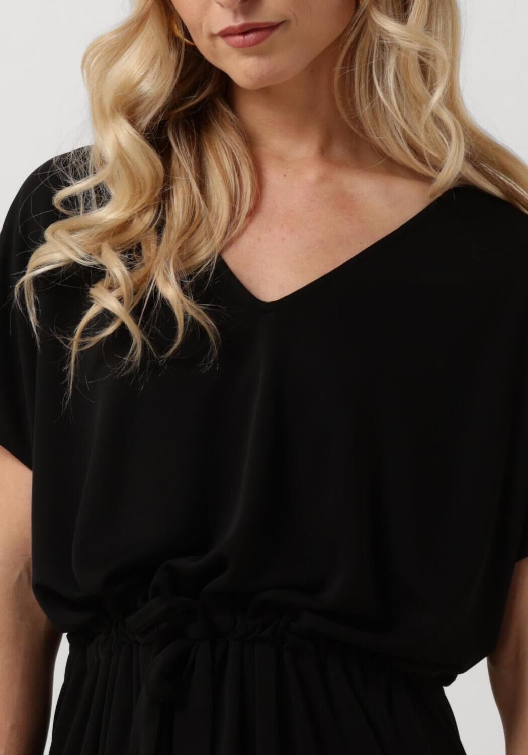 MINUS Dames Jurken Trina Midi Modal Dress Zwart