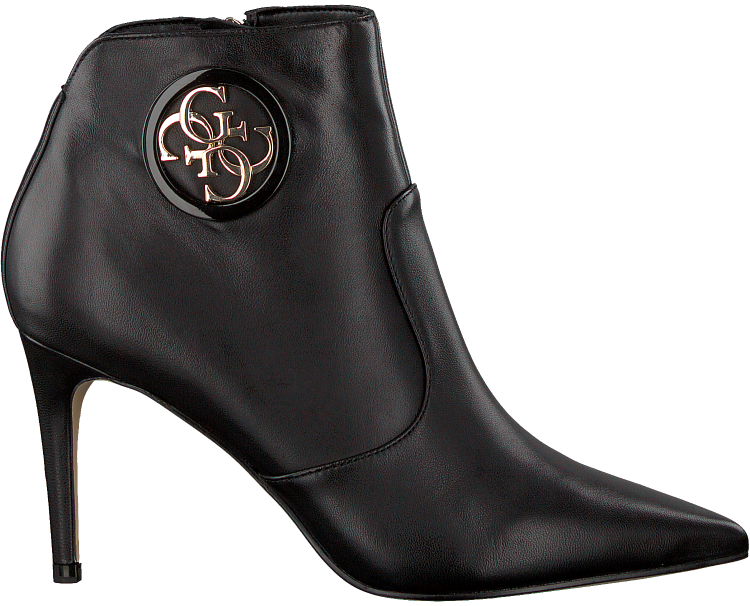 Zwarte GUESS Enkellaarsjes BYRNE | Omoda Zwarte GUESS Enkellaarsjes BYRNE | Omoda