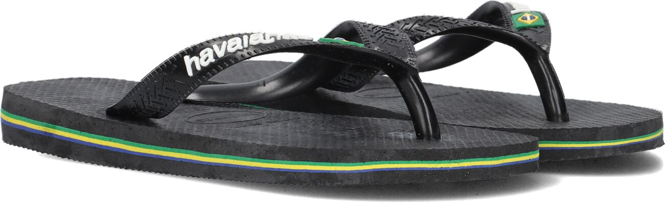 Havaianas Brasil Logo teenslippers zwart, foto 4