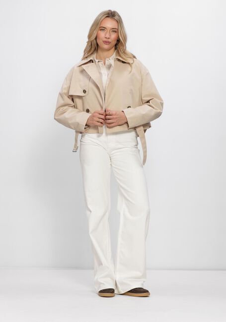 Beige TOMMY JEANS Blouses TJW RLX LINEN SHIRT - large