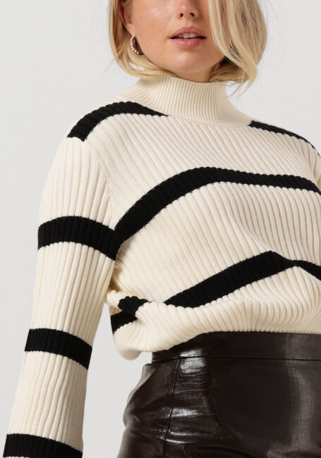 Beige Y.A.S. Coltrui YASASTA LS KNIT PULLOVER - large