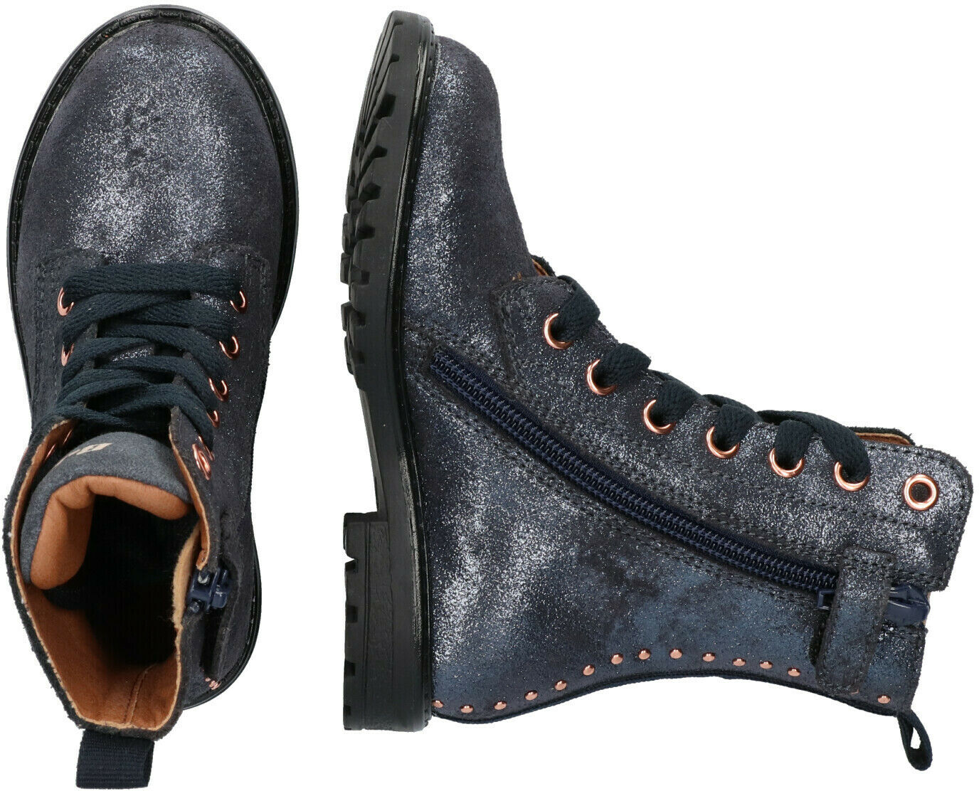 Blauwe BUNNIESJR Boots HANNAH HAPPY - medium