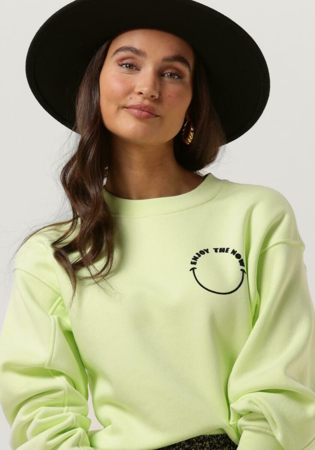 mint catwalk junkie trui sw enjoy the now