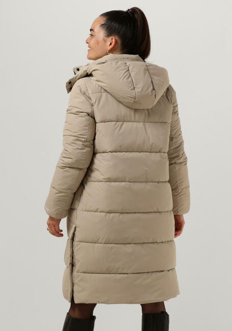 Beige CALVIN KLEIN Gewatteerde jas MONOLOGO NON DOWN LONG PUFFER - large