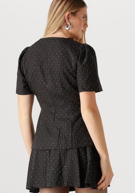 Zwarte NEO NOIR Blouses JULES B PINSTRIPE BLOUSE - large