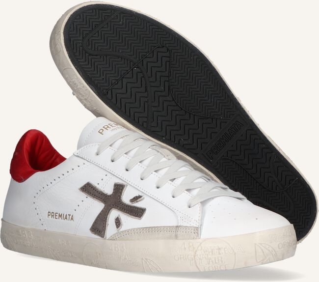 Witte PREMIATA Lage sneakers STEVEN Witte PREMIATA Lage sneakers STEVEN - large