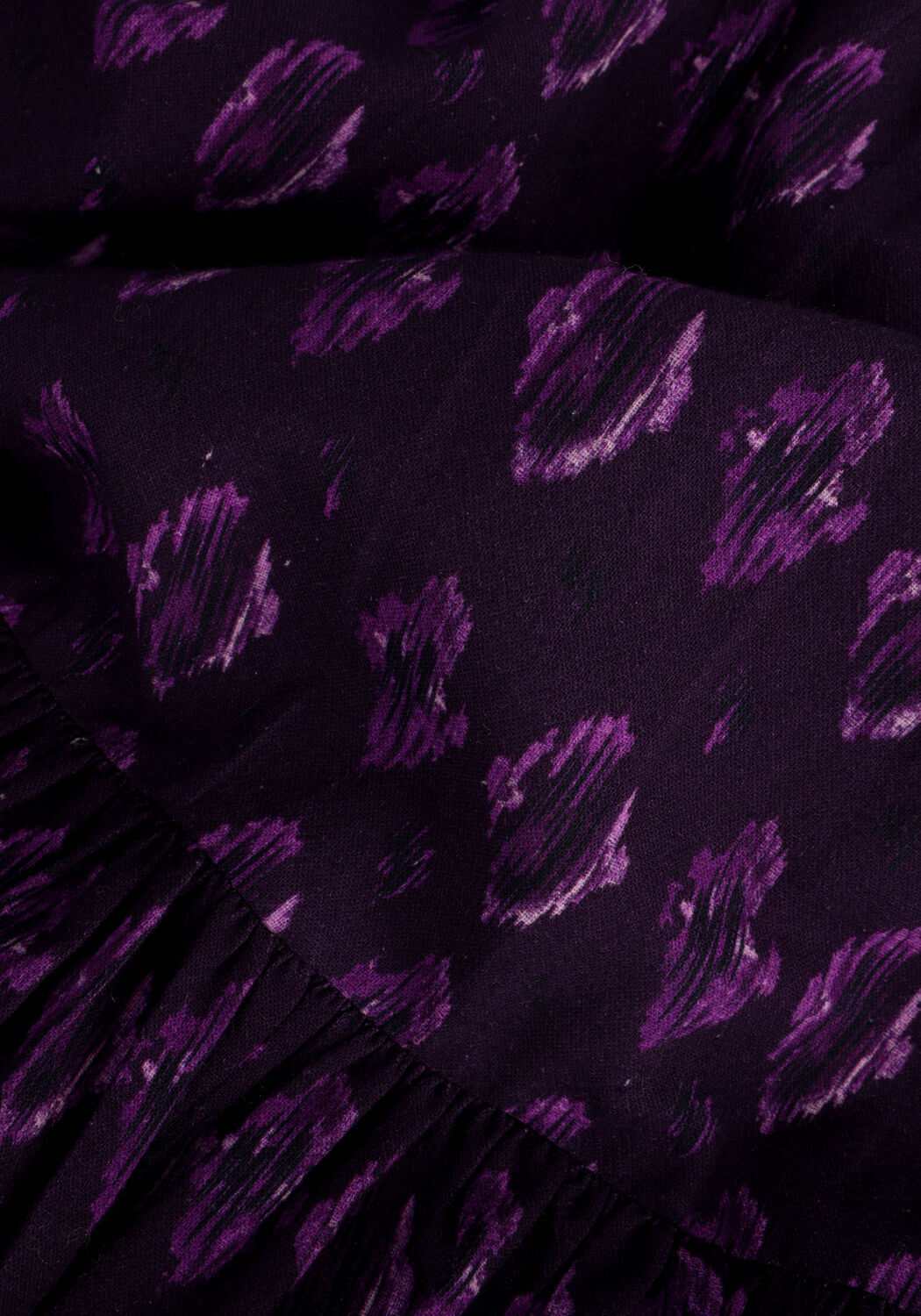 Paarse NOTRE-V Mini jurk MINI DRESS NV-AVERY - large