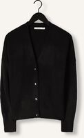 Zwarte SUMMUM Vest CARDIGAN WOOL ELASTANE BLEND KNIT Zwarte SUMMUM Vest CARDIGAN WOOL ELASTANE BLEND KNIT - medium