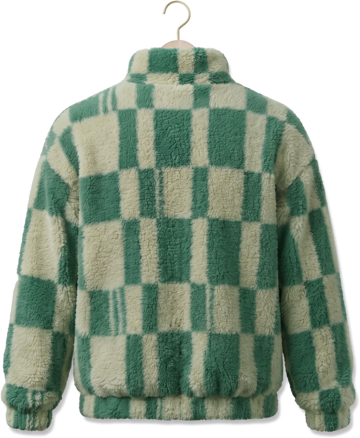 YOUR WISHES Jongens Jassen Blocks Teddy Jacket Groen
