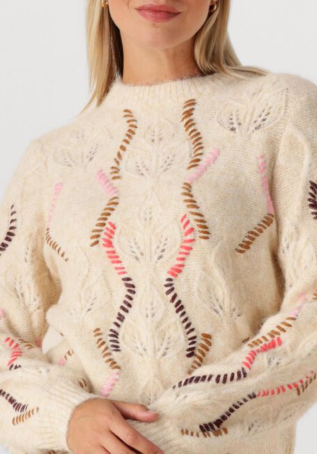 Creme Y.A.S. Trui YASGABBI LS KNIT PULLOVER S. - large
