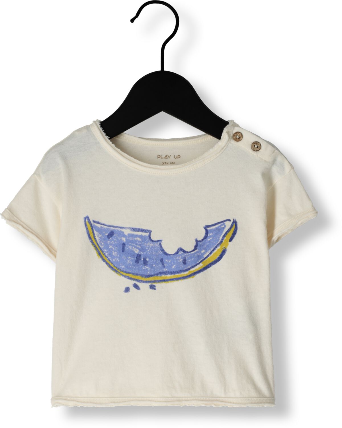 PLAY UP Baby Tops & T-shirts Jersey Anti-uv T-shirt Gebroken Wit