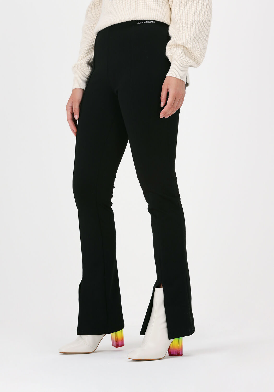 Flared split broek | ONLY
