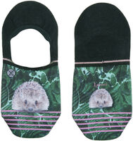 Groene XPOOOS Sokken HEDGEHOG INVISIBLE - medium