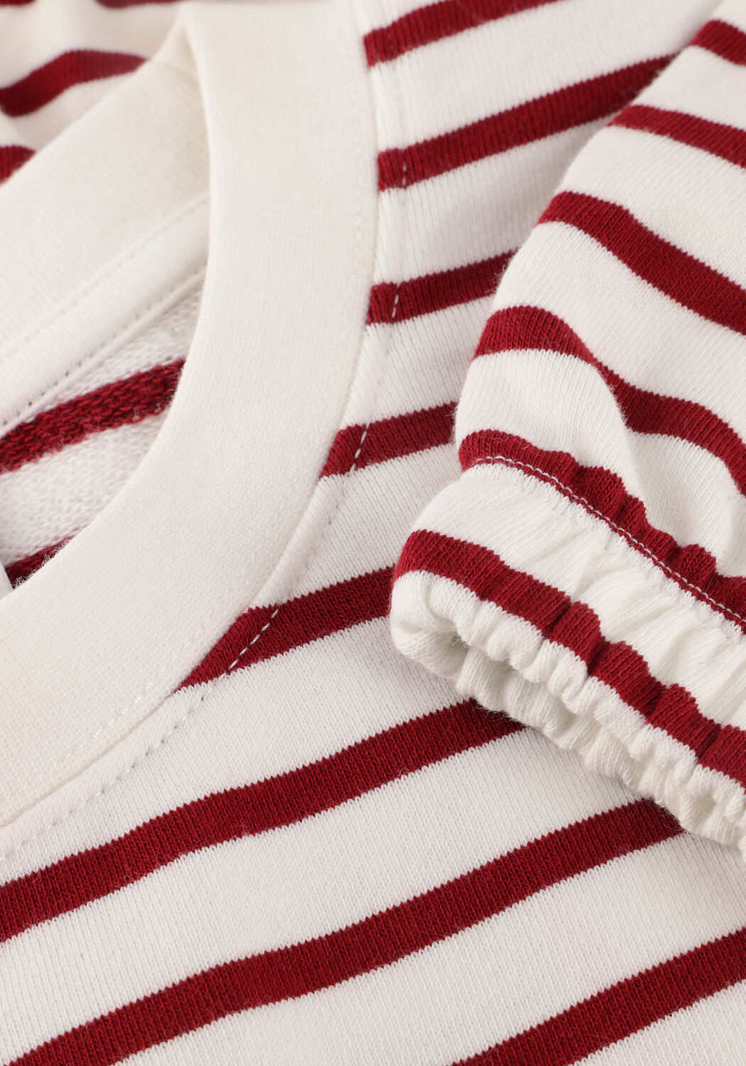 Roze CATWALK JUNKIE Truien/vesten STRIPED SWEATER WITH ELASTIC HEMS - large