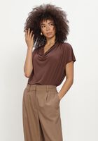 Bruine BRUUNS BAZAAR Tops & T-shirts KATKABBGINAE BLOUSE