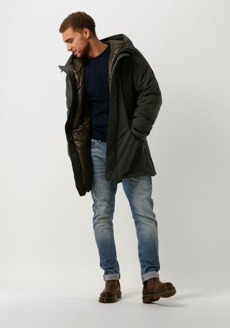 Blauwe BUTCHER OF BLUE Trui STRUCTURE CREW - large