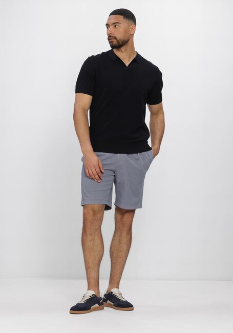 Donkerblauwe PROFUOMO Polo POLO OPEN COLLAR LUXURY BASIC - large