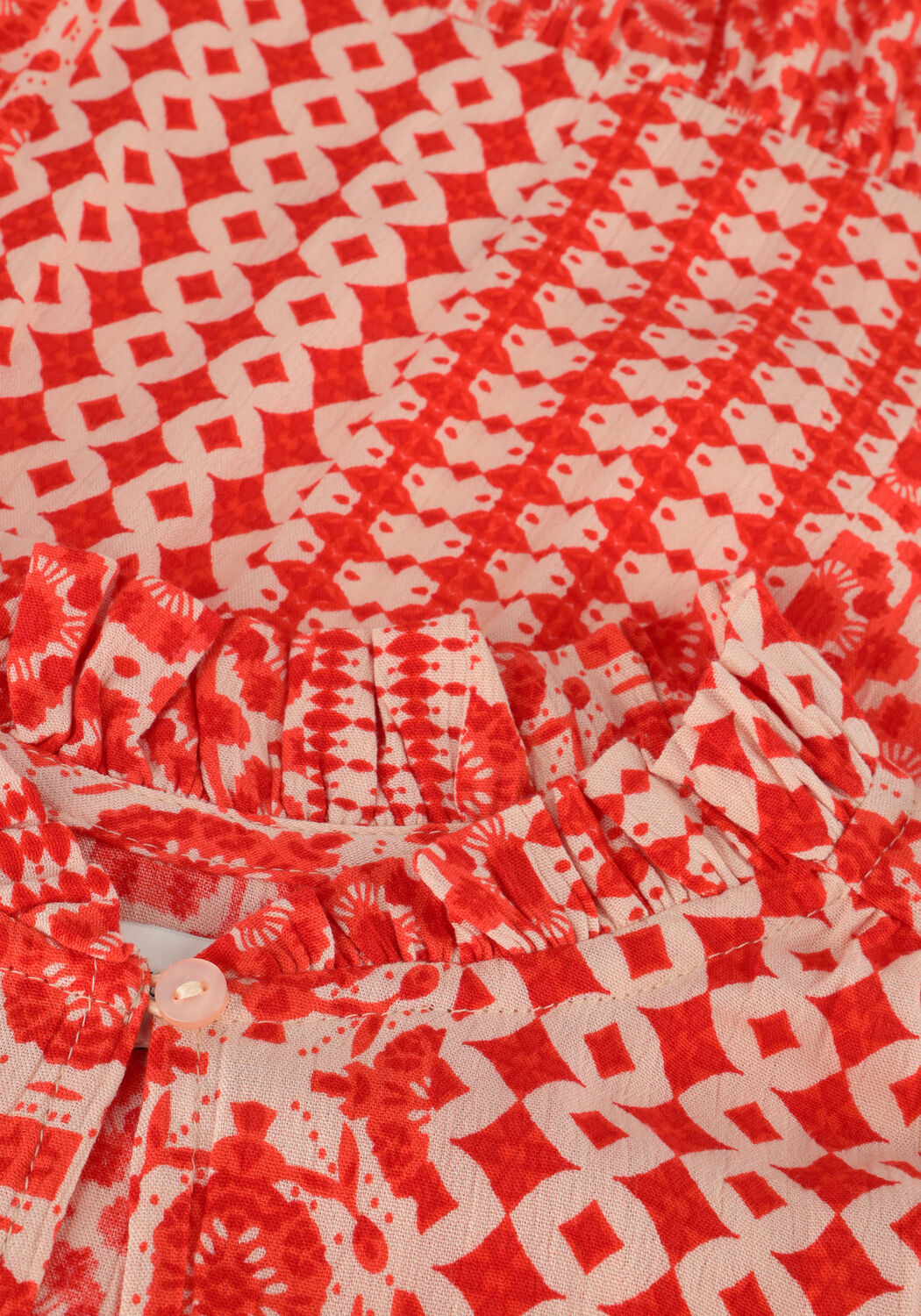 Rode LOLLYS LAUNDRY Mini jurk SABINELL SHORT DRESS - large