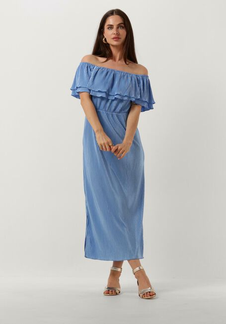 Lichtblauwe FREEBIRD Maxi jurk BONNE - large
