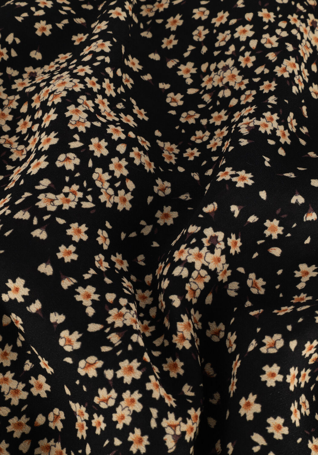 Zwarte SUMMUM Blouses SHIRT MICRO FLOWER PRINT - large