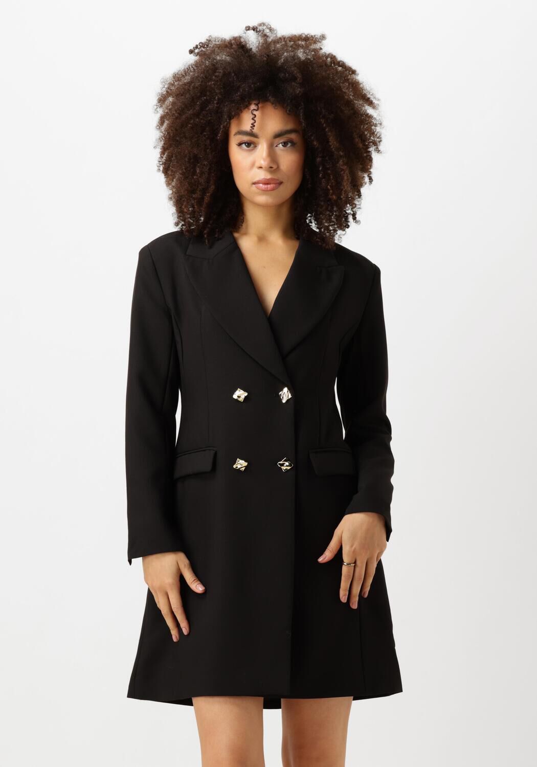 Notre-v Zwarte Mini Jurk Nv-Ellie Black Dames