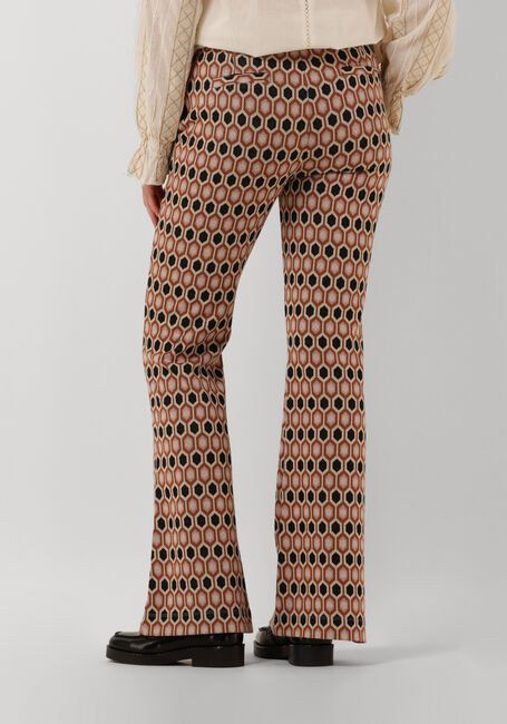 Multi SUMMUM Flared broek TROUSERS HONEYCOMB JACQUARD - large