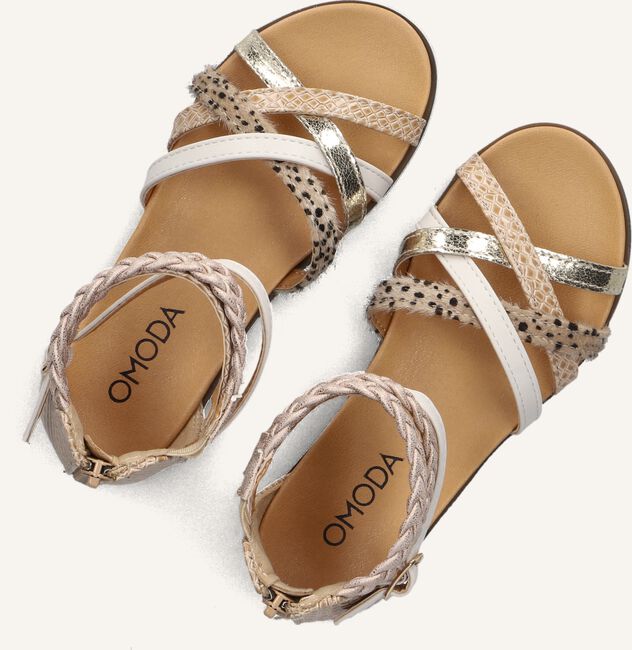 Beige OMODA Platte sandalen POMMELIEN Beige OMODA Platte sandalen POMMELIEN - large