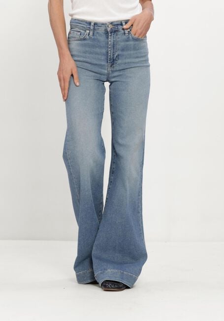 Lichtblauwe 7 FOR ALL MANKIND Straight leg jeans MODERN DOJO AQUASHADE - large
