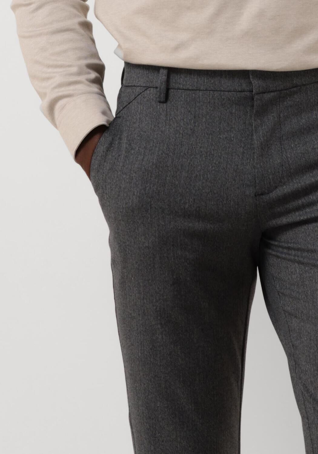 PLAIN Heren Broeken Josh Pl 079 Grijs