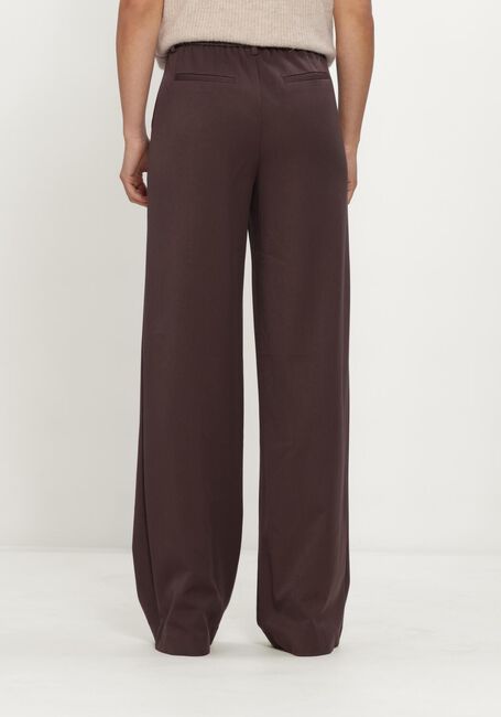 Bruine OBJECT Wijde broek OBJLISA WIDE PANT TALL - large