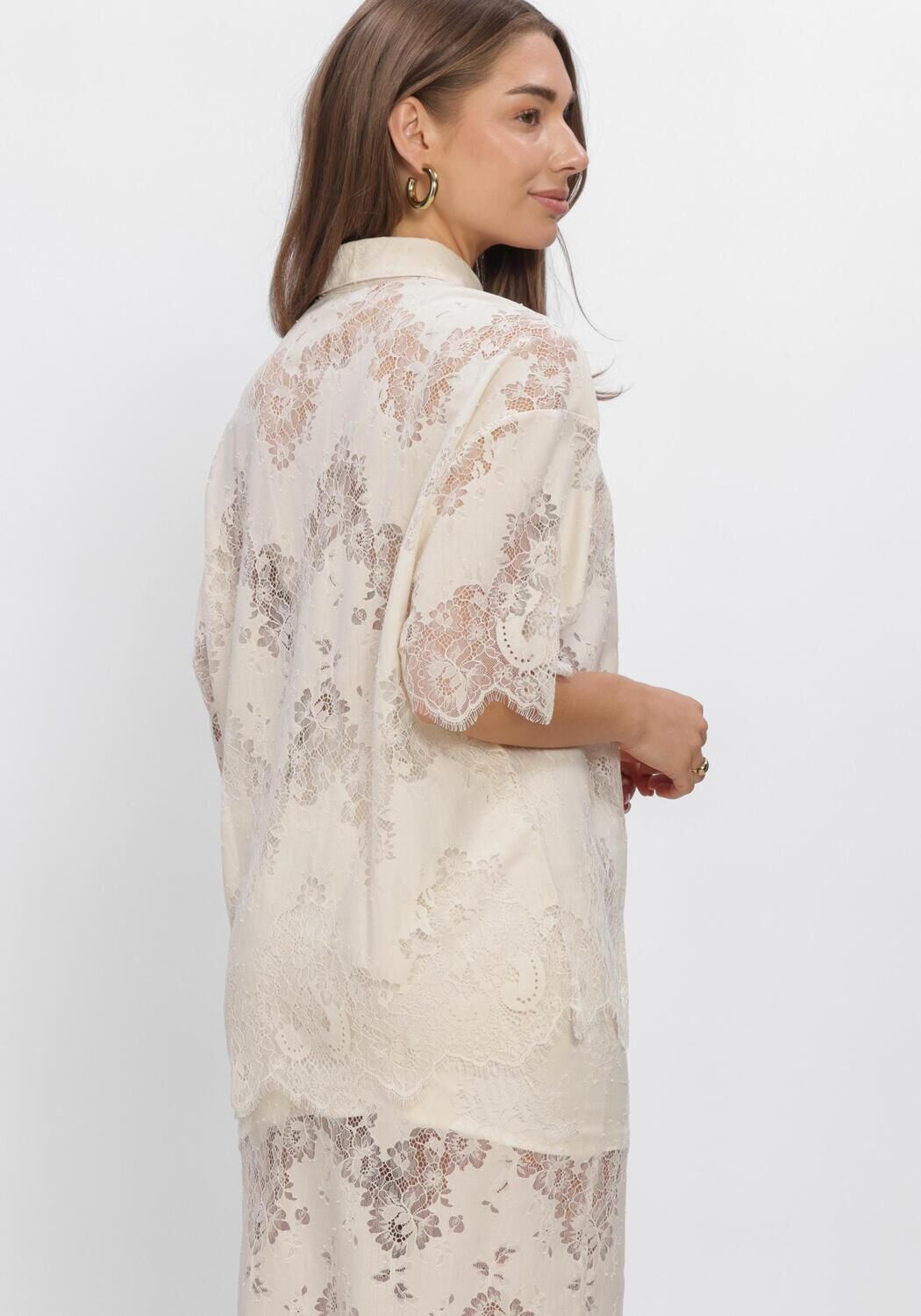 Beige EDITED Blouses BELLA SHIRT - large
