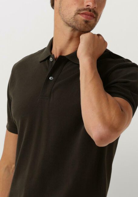 Donkergroene PROFUOMO Polo POLO SHORT SLEEVE - large