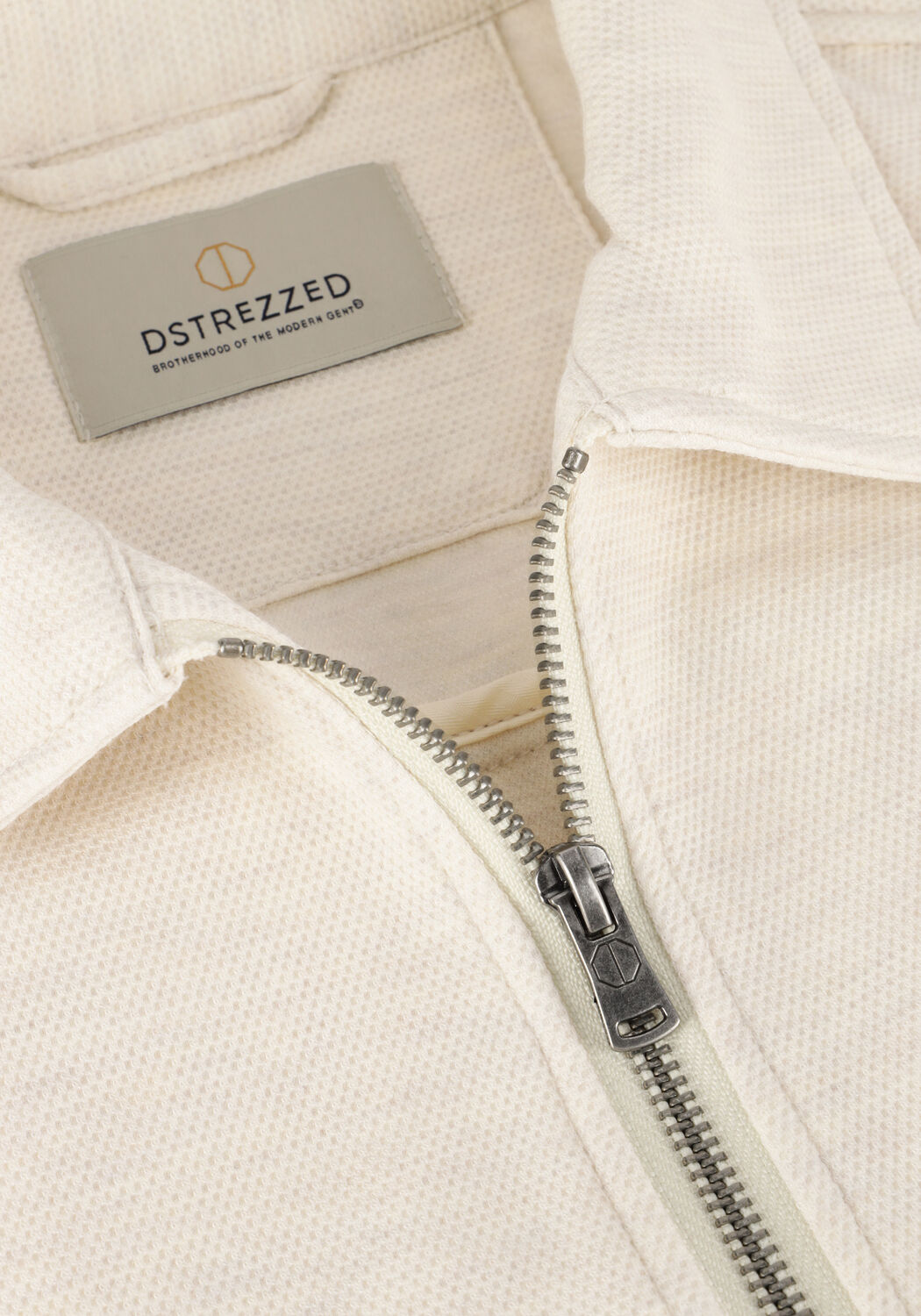 Ecru DSTREZZED Overshirt PIKE OVERSHIRT - large