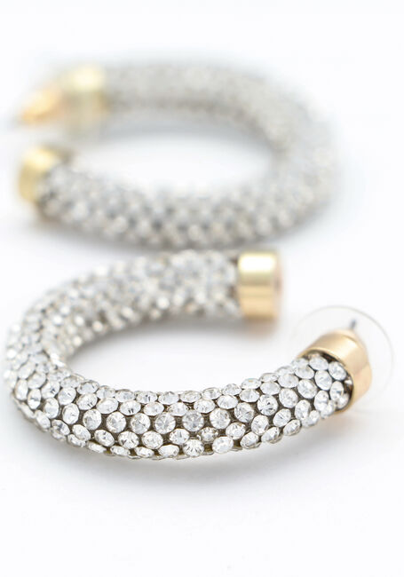 Goudkleurig NOTRE-V Oorbellen EARRING STONES STRASS - large