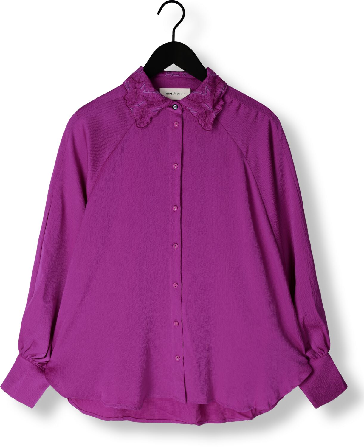 POM AMSTERDAM Dames Blouses Feathers Cactus Pink Roze