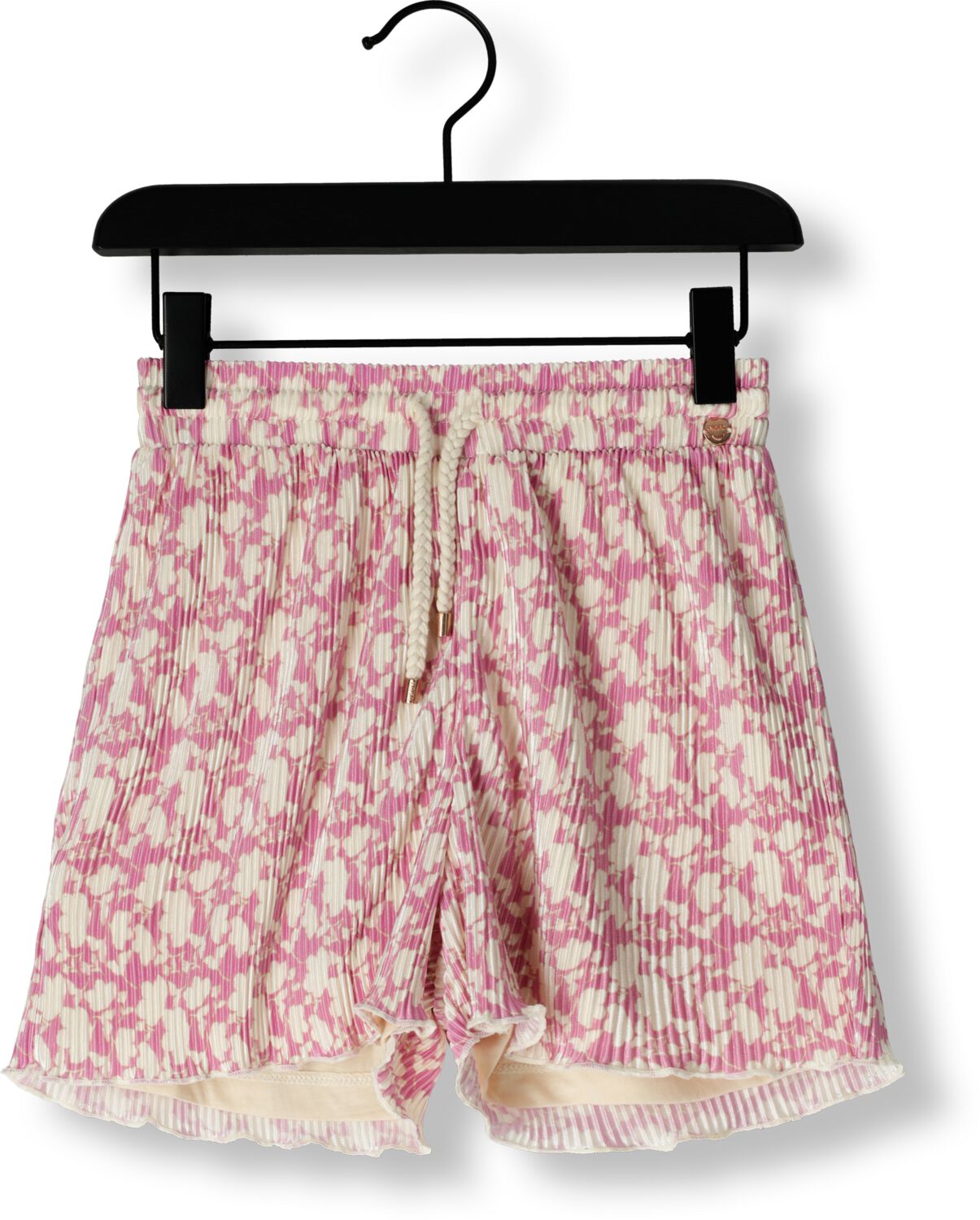 NONO Meisjes Broeken Sunny Flower Short Roze