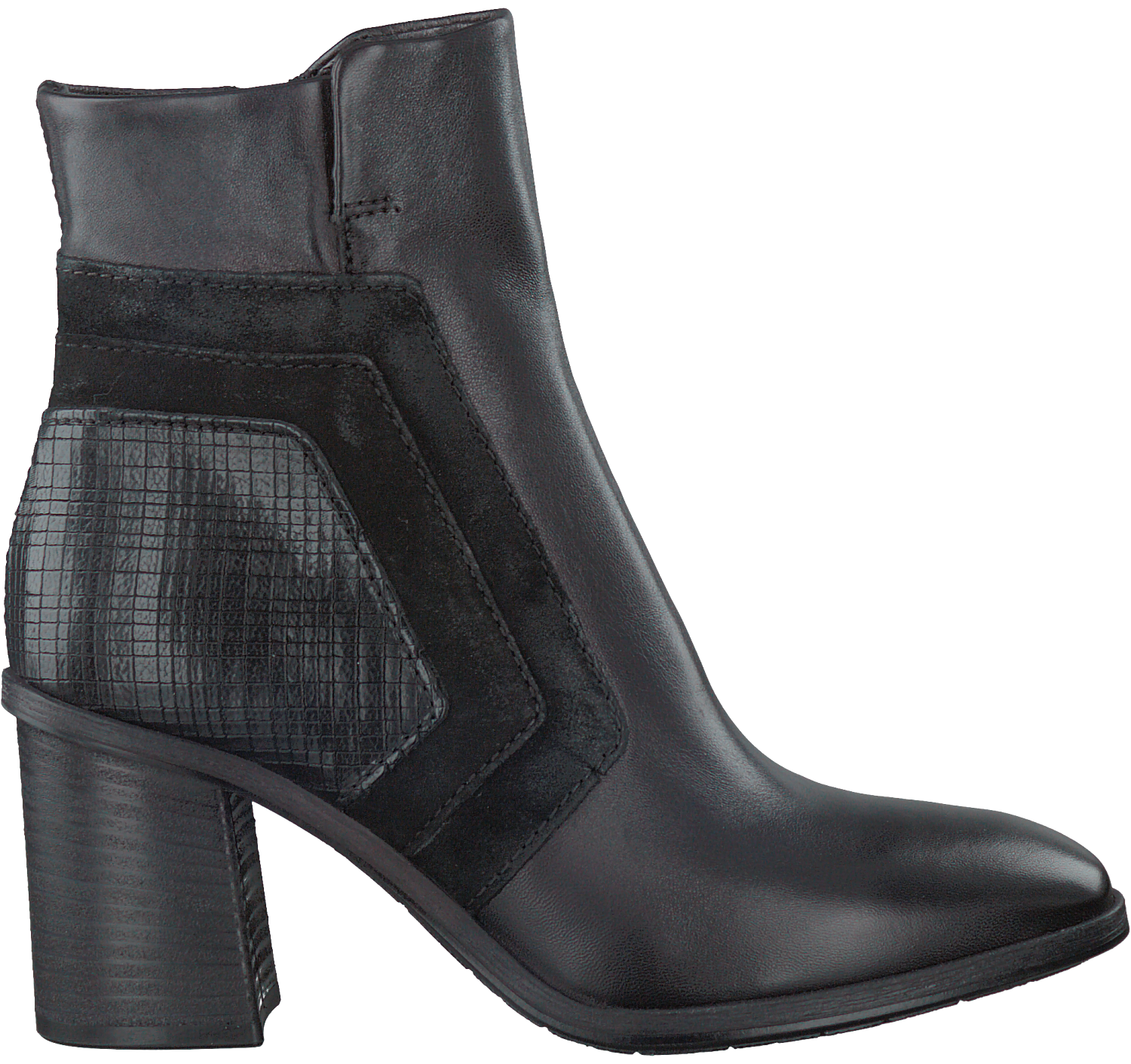 Zwarte MJUS Lange laarzen MATILDE | Omoda Zwarte MJUS Lange laarzen 284215 | Omoda