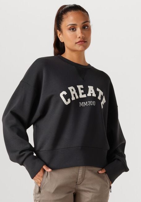 Zwarte MOS MOSH Trui MMCELLI O-LS SWEATSHIRT - large