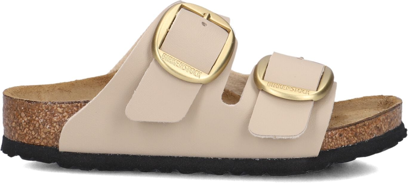 BIRKENSTOCK Beige Slippers Arizona Big Buckle