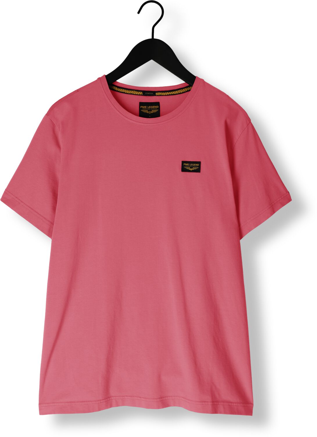 PME LEGEND Heren Polo's & T-shirts Short Sleeve R-neck Guyver Tee Roze