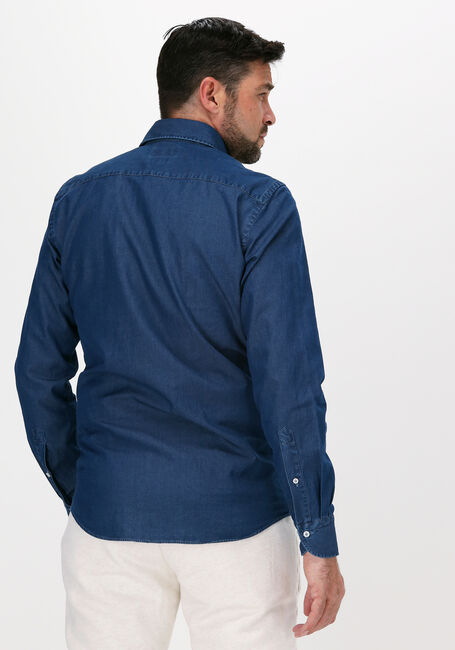 Donkerblauwe PROFUOMO Casual overhemd HOLTONS - large