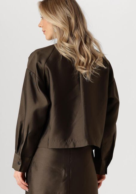 Khaki SECOND FEMALE Jack OREGON SHIRT - large