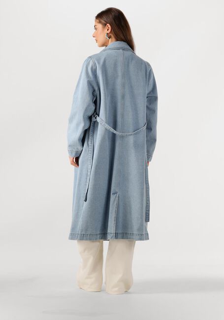 Blauwe MODSTRÖM Trenchcoats MADELINEMD DENIM JACKET - large