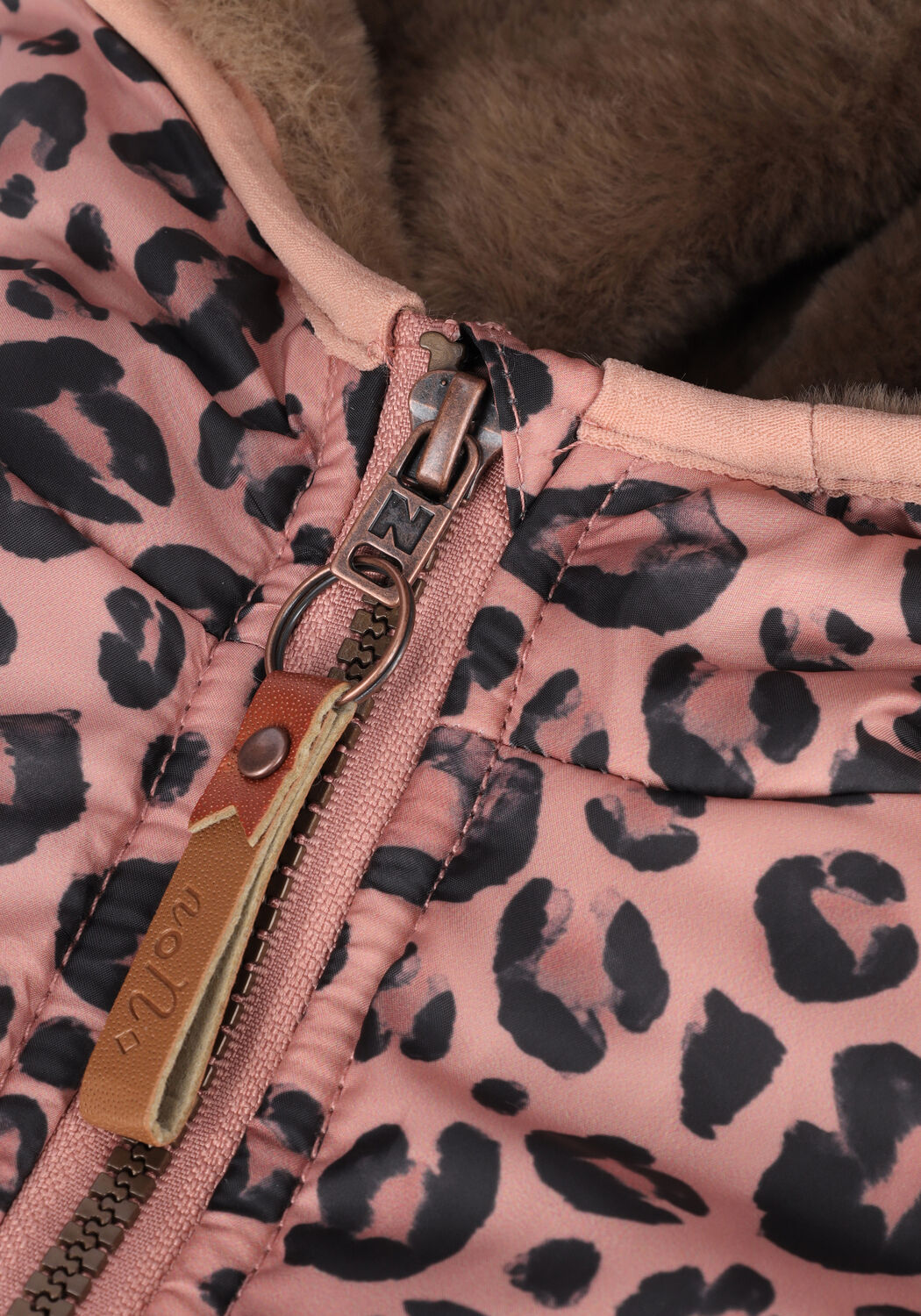 Roze NONO Gewatteerde jas N207-5200 - large