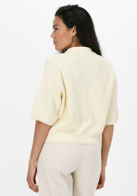 Gele ANOTHER LABEL Vest LIVIA KNITTED PULL - large