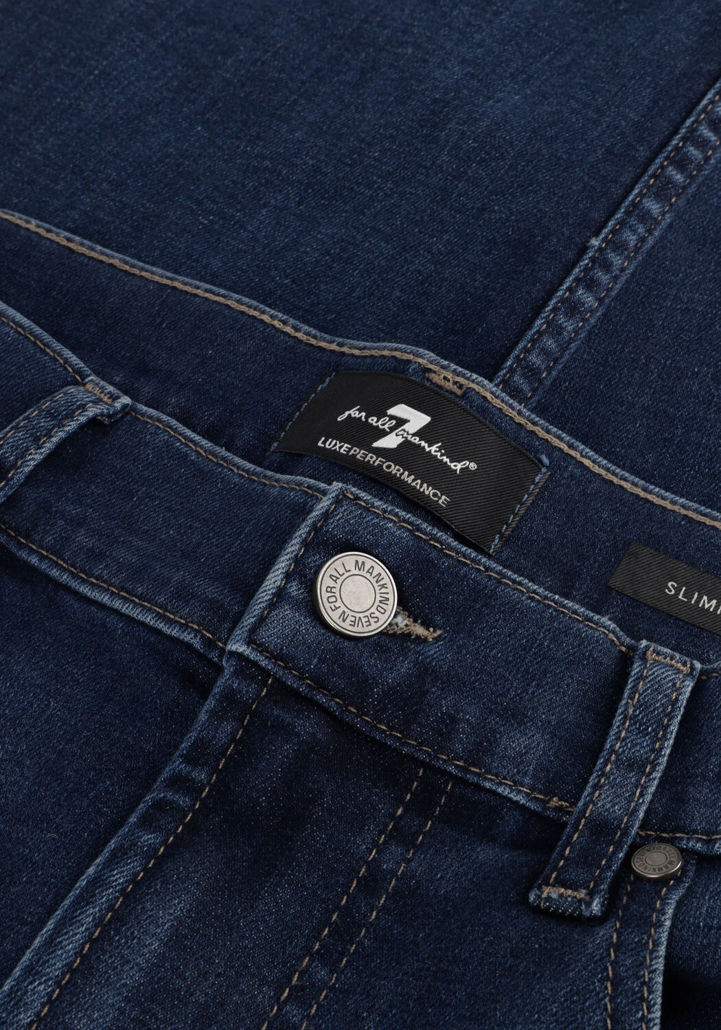 Blauwe 7 FOR ALL MANKIND Slim fit jeans SLIMMY TAPERED - large