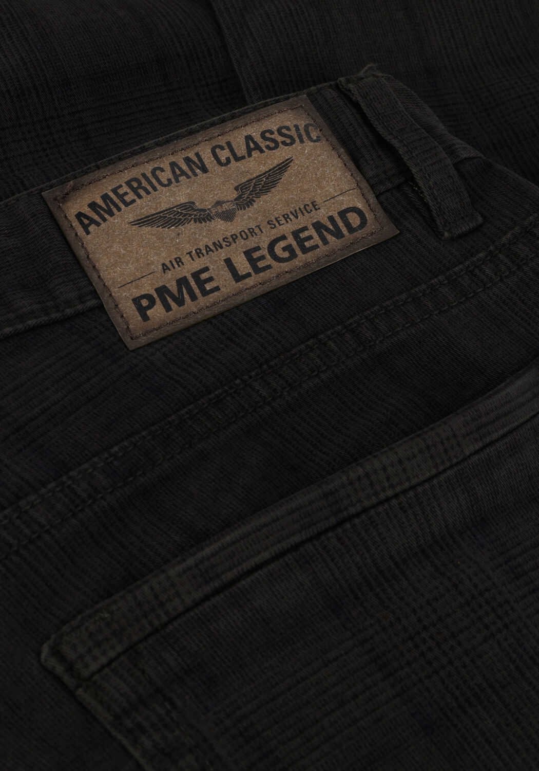 Grijze PME LEGEND Slim fit jeans PME LEGEND NIGHTFLIGHT JEANS PRINTED CHECK - large