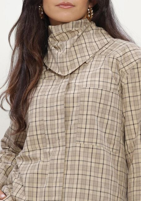 Beige ROUGE EDIT Blouses ROUREENA L/S SHIRT - large