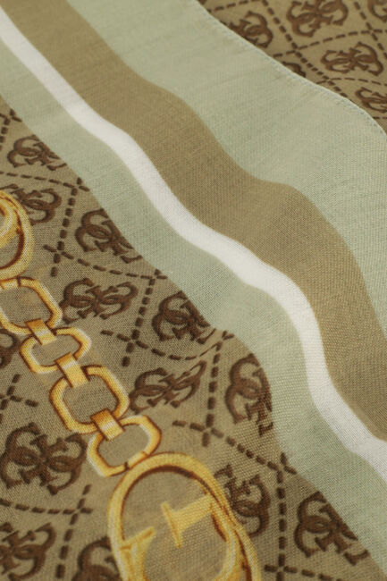 Groene GUESS Sjaal AVIANA KEFIAH 120X120 - large